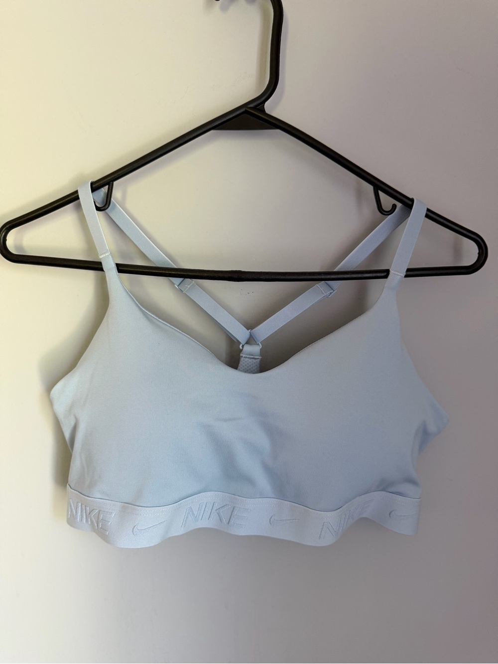 Nike Indy Dri-FIT Light Support Sports Bra Blue Women’s Large